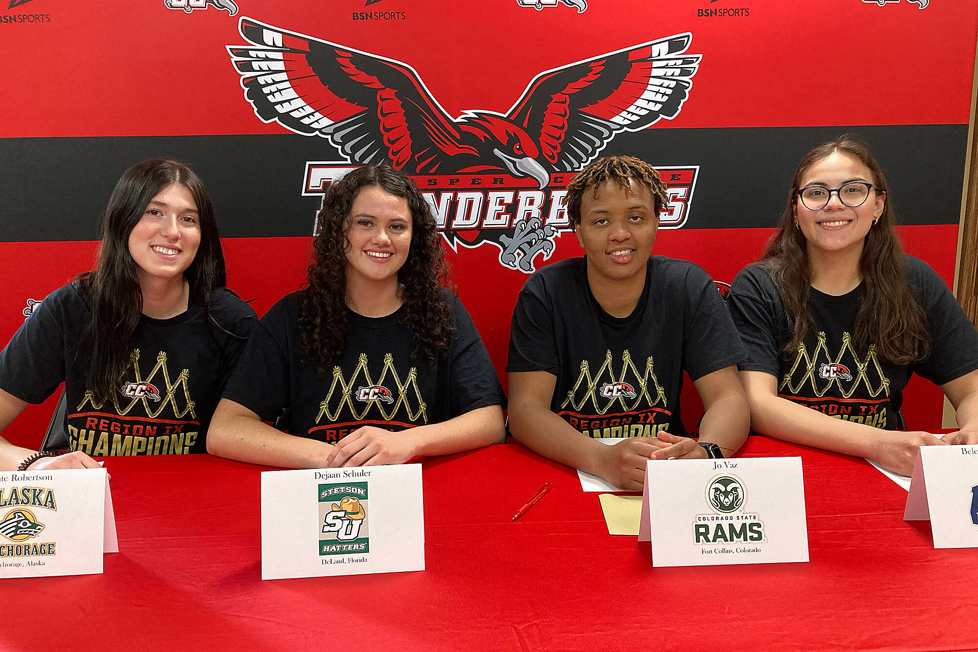 Four sophomore women?s basketball players are saying goodbye to Casper College and hello to basketball careers at the university level.