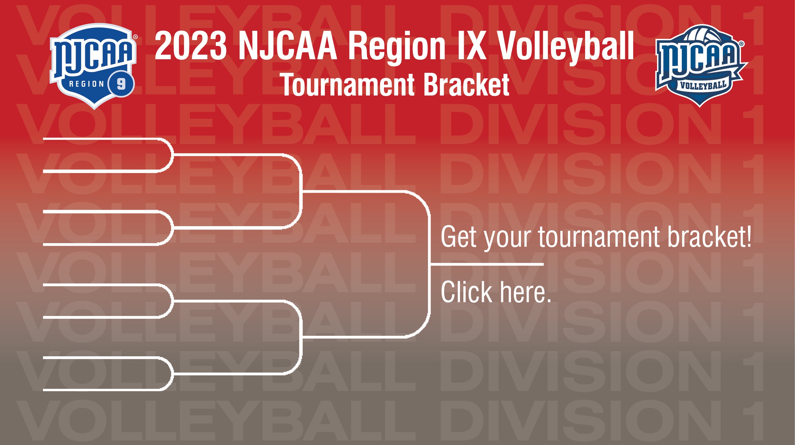 2023 NJCAA Region IX Volleyball Tournament Bracket